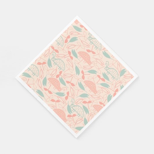 Serviette En Papier Patters de Creature (Coin)