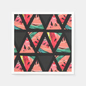 Serviette En Papier Patters de Hand Drawn (Devant)