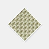 Serviette En Papier Patters de Khaki (Coin)