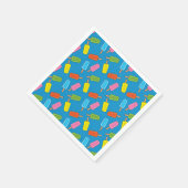 Serviette En Papier Patters de Popsicles (Coin)