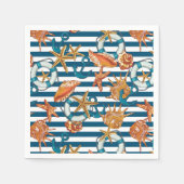 Serviette En Papier Patters de Sea Shell (Devant)