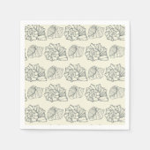 Serviette En Papier Patters de Shell (Devant)