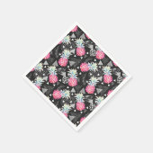 Serviette En Papier Patters de Textured Triangle Pineapple (Coin)