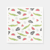 Serviette En Papier Patters de Tropical (Devant)