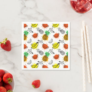 Serviette En Papier Patters de Vector Graphic Seamless