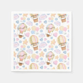 Serviette En Papier Patters de Whimsical Watercolor (Devant)