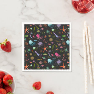 Serviette En Papier Patterson de Sea Critters