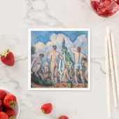 Serviette En Papier Paul Cezanne - Bathers (En situation)
