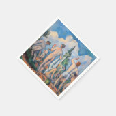 Serviette En Papier Paul Cezanne - Bathers (Coin)