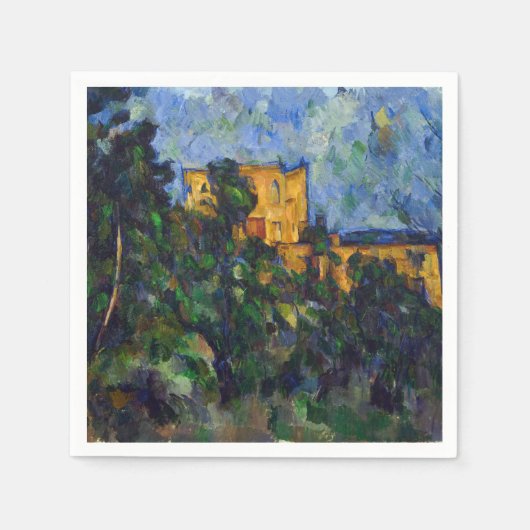 Serviette En Papier Paul Cezanne - Château Noir (Devant)