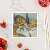 Serviette En Papier Paul Cezanne - Le panier des pommes (En situation)