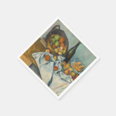 Serviette En Papier Paul Cezanne - Le panier des pommes (Coin)