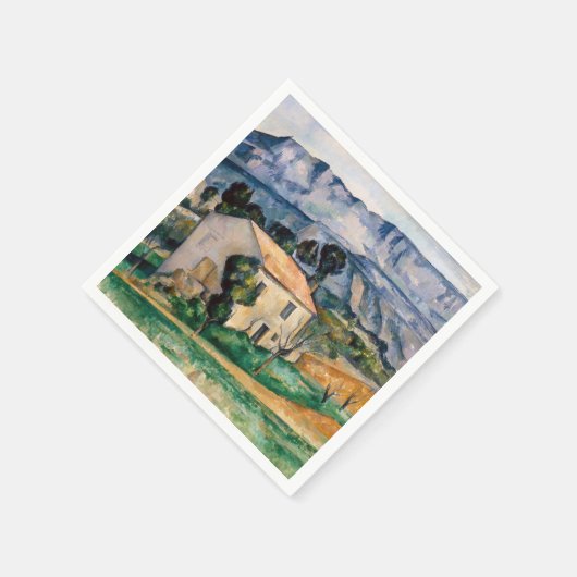 Serviette En Papier Paul Cezanne - Maison en Provence (Coin)