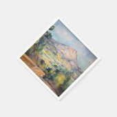 Serviette En Papier Paul Cezanne - Mont Sainte-Victoire (Coin)