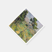 Serviette En Papier Paul Cezanne - Mont Sainte-Victoire et Viaduc (Coin)
