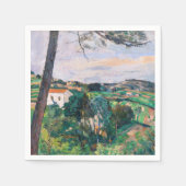 Serviette En Papier Paul Cezanne - Pin à Estaque (Devant)