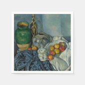 Serviette En Papier Paul Cezanne - Vie morte avec pommes (Devant)