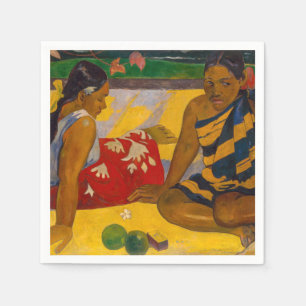 Serviette En Papier Paul Gauguin - Femmes tahitiennes / Parau Api