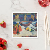 Serviette En Papier Paul Gauguin - Le Repas / Bananes (En situation)