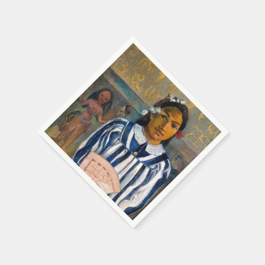 Serviette En Papier Paul Gauguin - Les ancêtres de Tehamana (Coin)