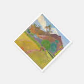 Serviette En Papier Paul Gauguin - Paysage tahitien (Coin)