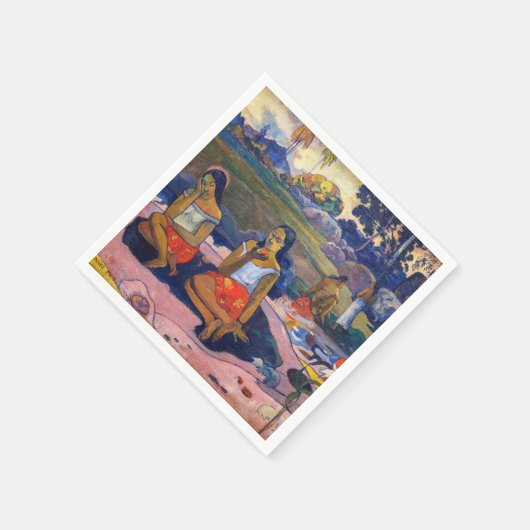 Serviette En Papier Paul Gauguin - Printemps sacré, Rêves doux (Coin)