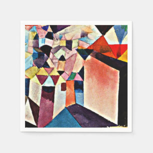 Serviette En Papier Paul Klee, Insight in a City,