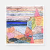 Serviette En Papier Paul Klee peinture, Promontorio Ph, (Devant)