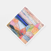 Serviette En Papier Paul Klee peinture, Promontorio Ph, (Coin)