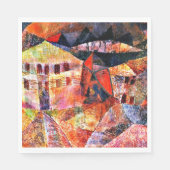 Serviette En Papier Paul Klee, The Hotel, (Devant)