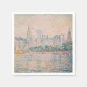 Serviette En Papier Paul Signac - Avignon, matin (Devant)