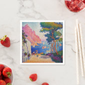 Serviette En Papier Paul Signac - Capo di Noli (En situation)