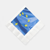Serviette En Papier pavillon européen (Coin)