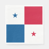 Serviette En Papier Pavillon Panama (Devant)