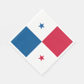 Serviette En Papier Pavillon Panama (Coin)