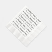 Serviette En Papier Pawleys Island Grey Man (Coin)