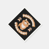 Serviette En Papier Pawsome tous les jours (Coin)