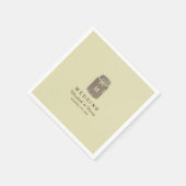 Serviette En Papier Pays Burlap Mason Jar Mariage (Coin)