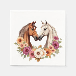 Serviette En Papier Pays Chevaux de l'Ouest