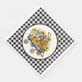 Serviette En Papier Pays Wagon (Coin)