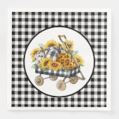 Serviette En Papier Pays Wagon (Devant)