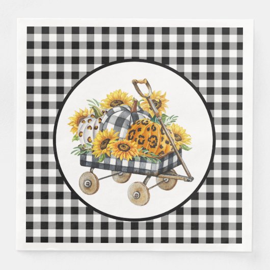 Serviette En Papier Pays Wagon (Devant)