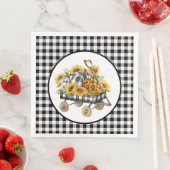Serviette En Papier Pays Wagon (En situation)