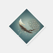 Serviette En Papier Peace Dove & Pearl Tree (Coin)