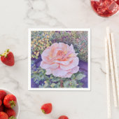 Serviette En Papier Peace Rose (En situation)