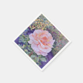 Serviette En Papier Peace Rose (Coin)