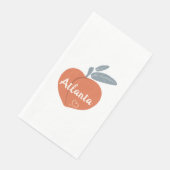 Serviette En Papier Peach Atlanta Love (Coin)