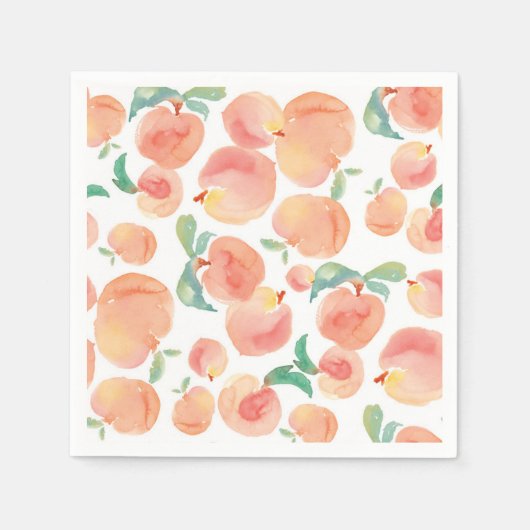 Serviette En Papier Peachy (Devant)