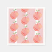Serviette En Papier Peachy (Devant)