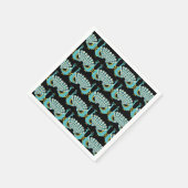 Serviette En Papier Peacock Art Home Accessoires (Coin)